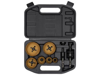 Set de burghie bimetalice DEDRA 08WZ01 8 bucăți