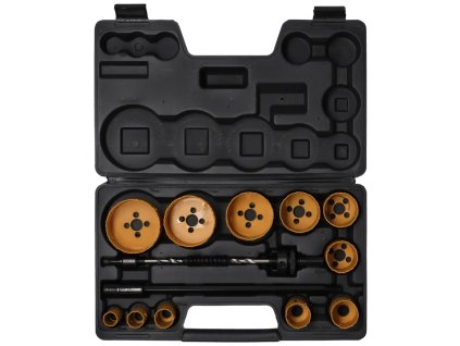 Set de burghie bimetalice DEDRA 08WZ04 15 bucăți