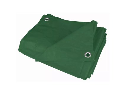 Pânză de protecție 4x5m, 80g/m² verde DEDRA N06045