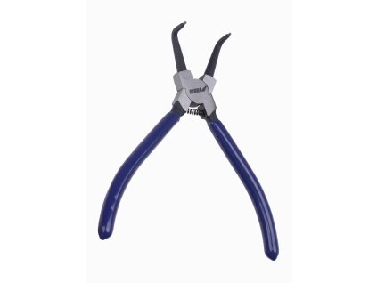 Clește Segera pentru inele de laț 180mm DEDRA 1254A11, interior îndoit