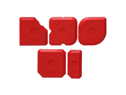 Spatule pentru silicon, DEDRA 15B087, 5 bucăți