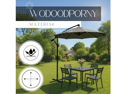 Umbrelă de terasă 300 CM GU0046