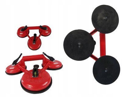 suction cup holder for glazing glass 155 kg