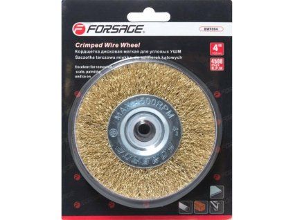 soft angle wheel brush for grinders 100mm