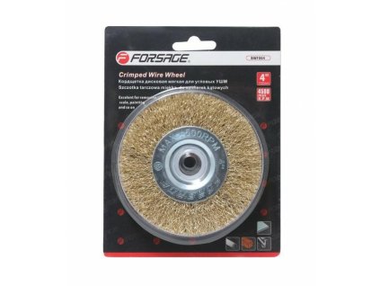 Perie abrazivă rotundă moale pentru polizoare de 150mm