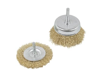 FORSAGE Set de perii moi pentru ȘURUBELNIȚĂ 2 bucăți 75 mm