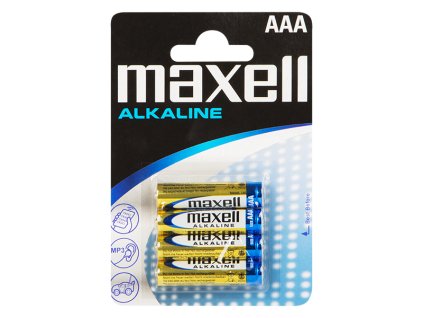 Baterii alcaline AAA 1,5 LR3 MAXELL