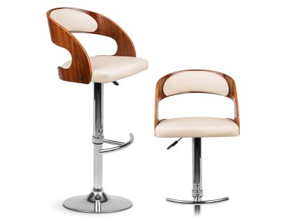 Scaun de bar Casto crem