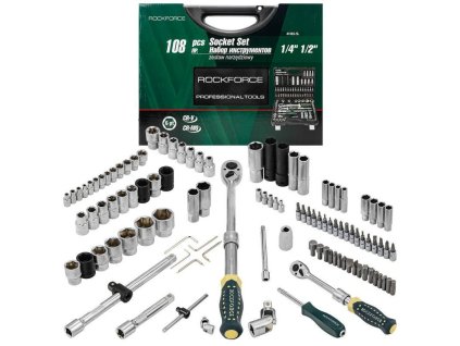 Set chei cu ratchet Torx, 108 piese, în cutie