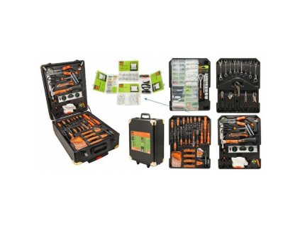 Set de unelte chei 1450 bucăți cu valiză pentru unelte