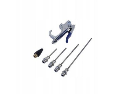 Pistol de aer pentru suflarea + 4 duze