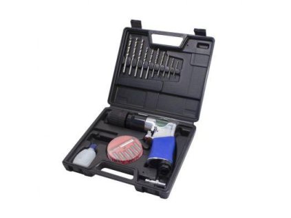 Set de burghie pentru bormasina pneumatica, 20 bucati.