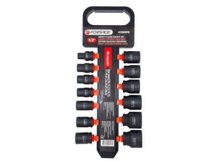 Set de chei cu cap hexagonal 1/2" 10-32mm 13 bucăți