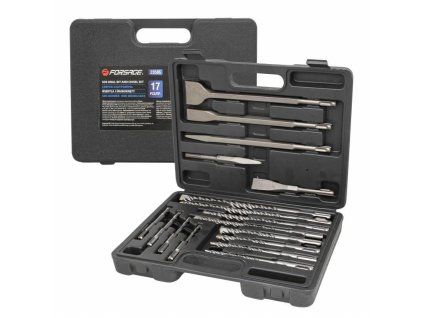 set of sds chisels and bits 17 el