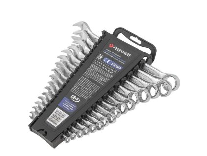 Set de chei plate cu cap deschis 6-24mm 16 bucăți