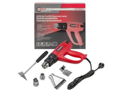 electric torch 2 speeds 4 nozzles 600c 2000w