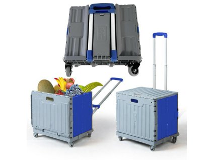 Cărucior de transport pliabil cu platformă, 65 kg