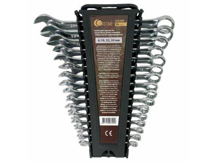 set of combination spanners 6 24mm 16 el