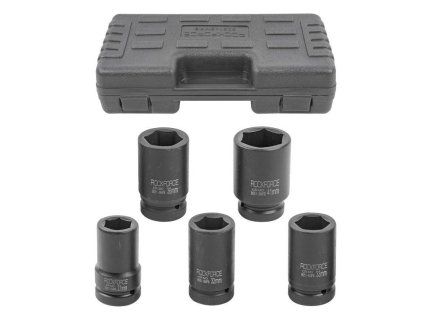 set of long 1 27 41mm hexagonal impact sockets