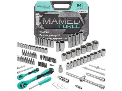 tool kit sockets bits case 94 el