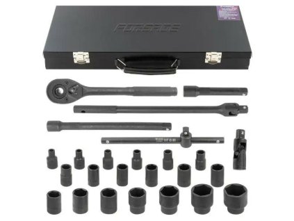 Set de unelte cu impact 1/2" 26 bucăți.