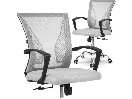 Scaun de birou Gontia gri