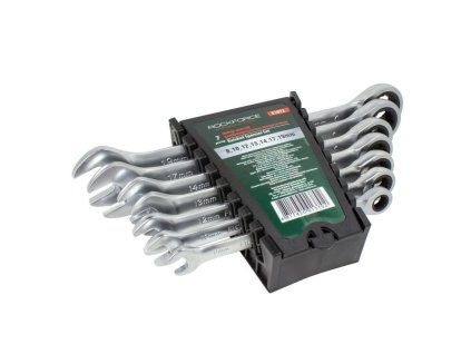 set of combination spanners 8 19mm 7el