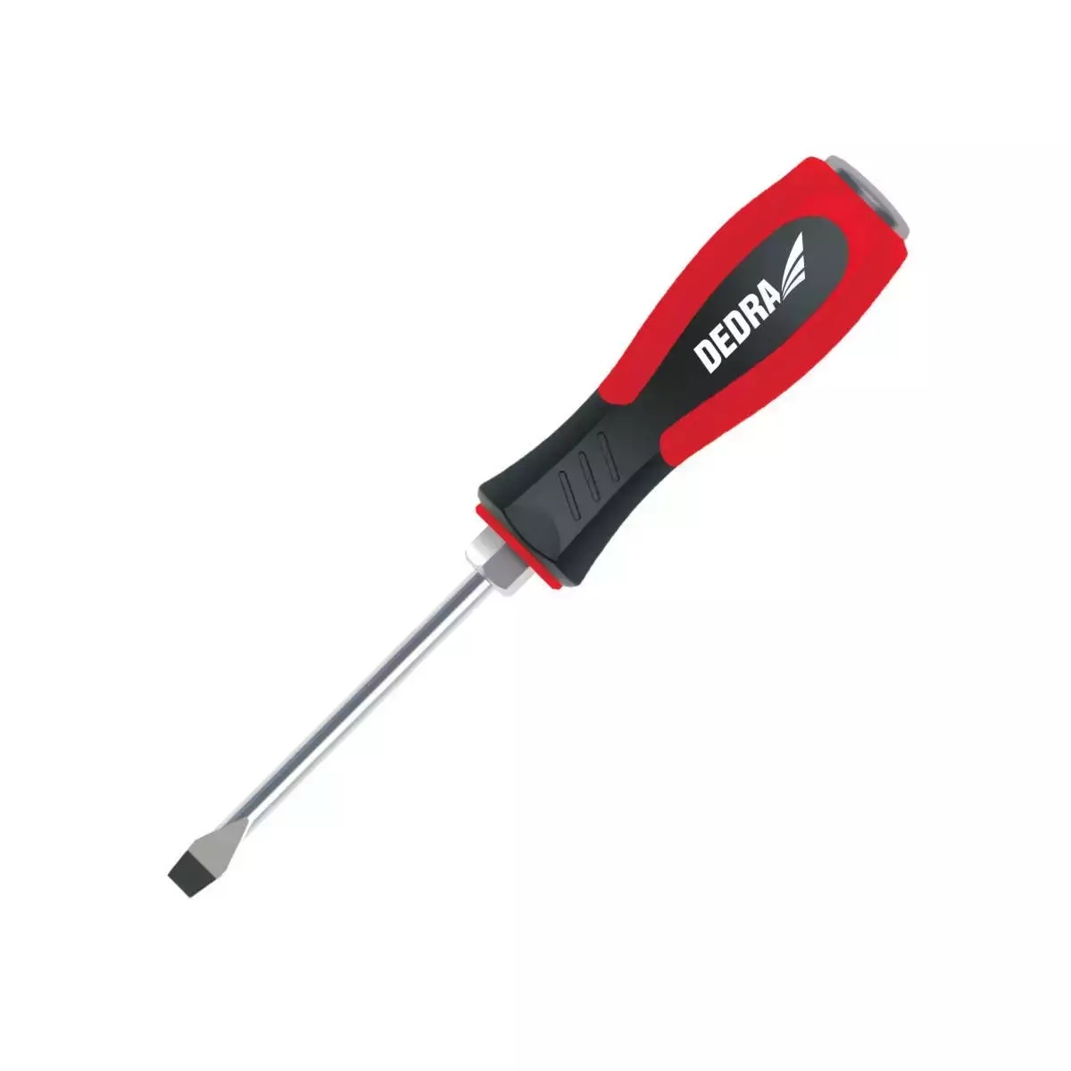 DEDRA-EXIM Șurubelniță de impact plată, oțel CRV 6x150mm 06A063