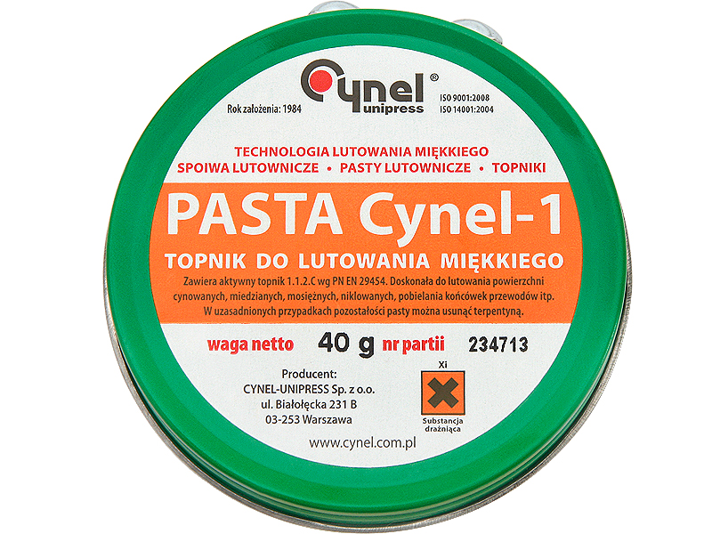 Pastă de lipit 40g CYNEL