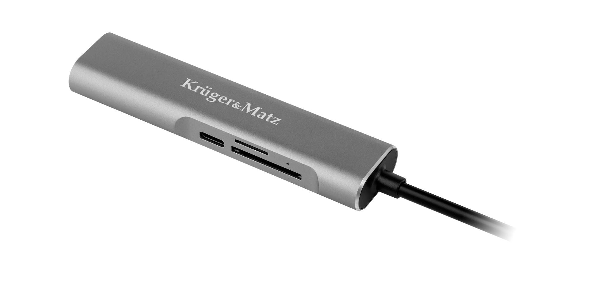 Kruger&Matz HUB USB C la HDMI, USB, SD, Micro SD, C KM0390