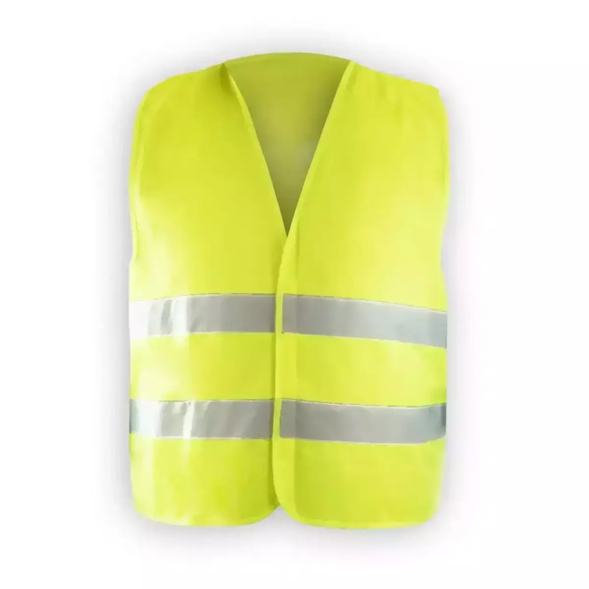 DEDRA Vestă reflectorizantă mărimea XL, 2 benzi BHKM01XL Farba: žltá, Veľkosť: XL