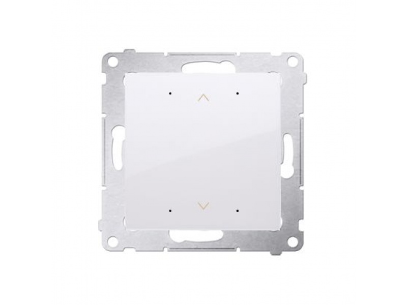 Kontakt-Simon Buton pentru controlul jaluzelelor SHUTTER Wi-Fi alb Simon 54 GO