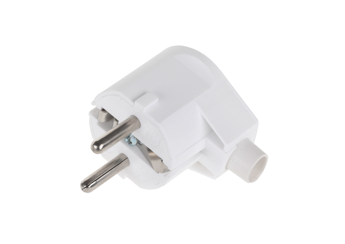 CABLETECH Ștecher de rețea alb WT-20