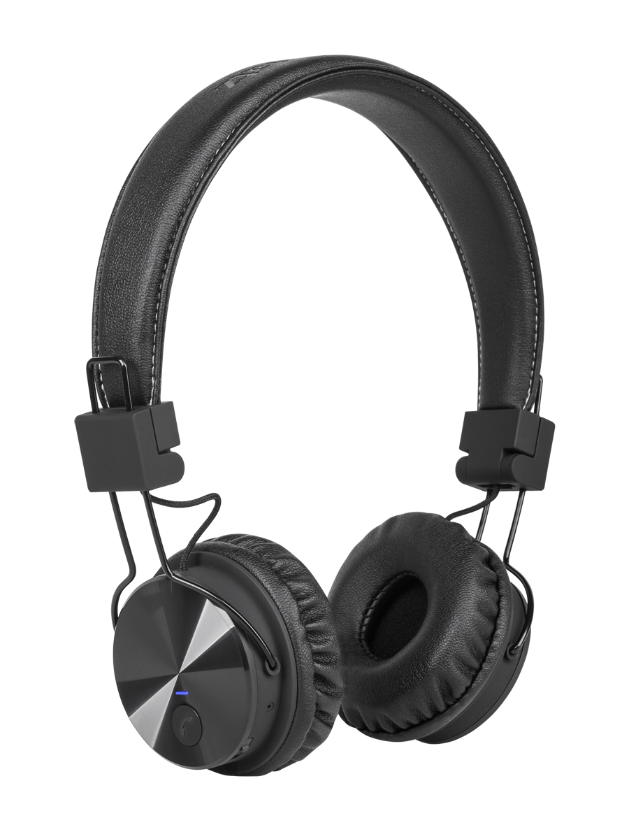 Kruger&Matz Căști wireless on-ear Wave BT negre