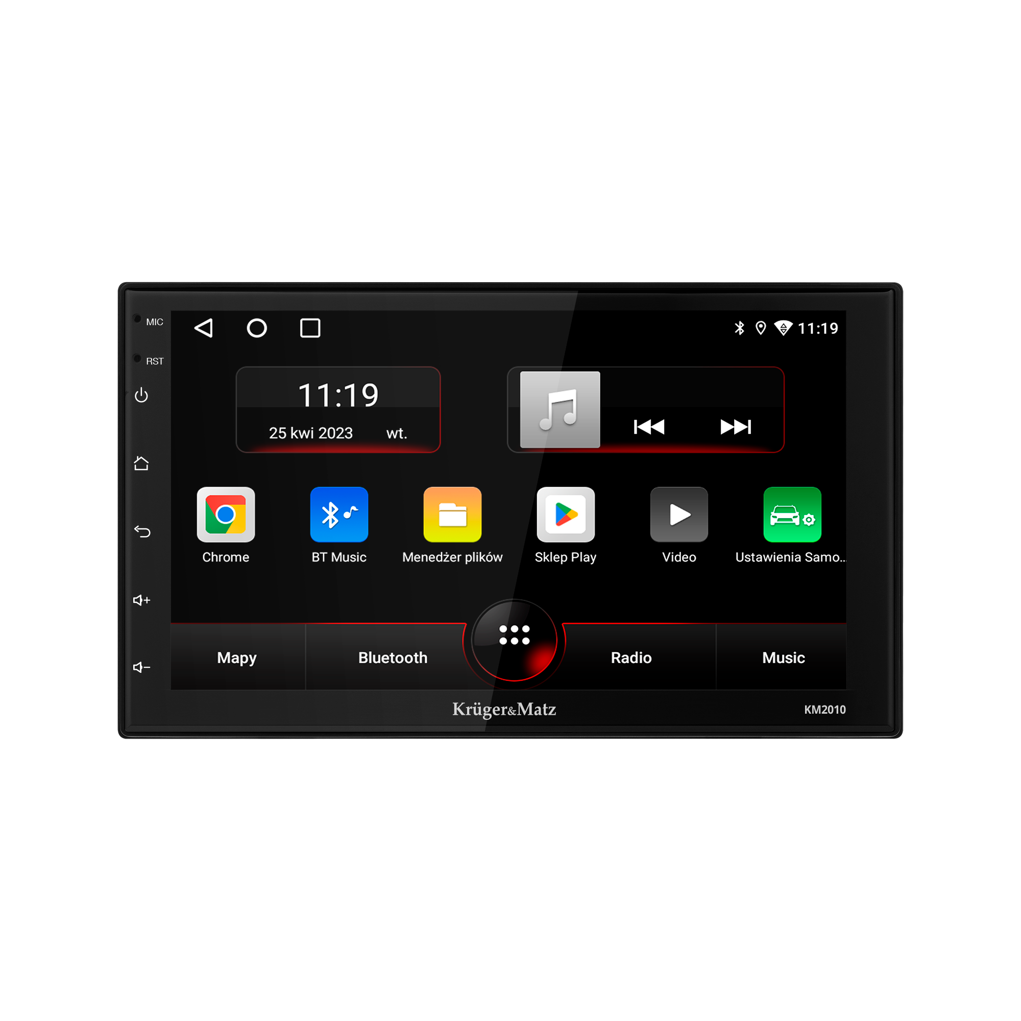 Kruger&Matz Autoradio KM2010 CarPlay/AndroidAuto