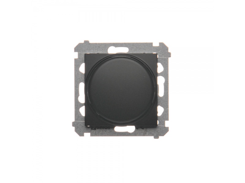 Kontakt-Simon Dimer rotativ Simon 54 premium pentru modul LED negru mat