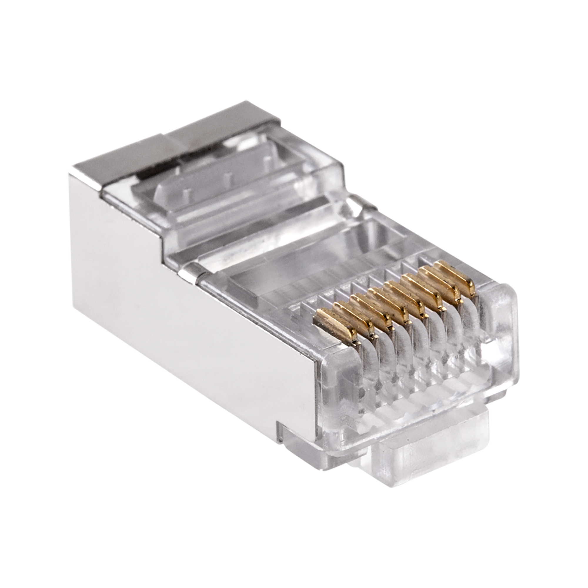 CABLETECH Conector telefonic, RJ45 8P 8C (conductor) direct CAT.5E ecranat