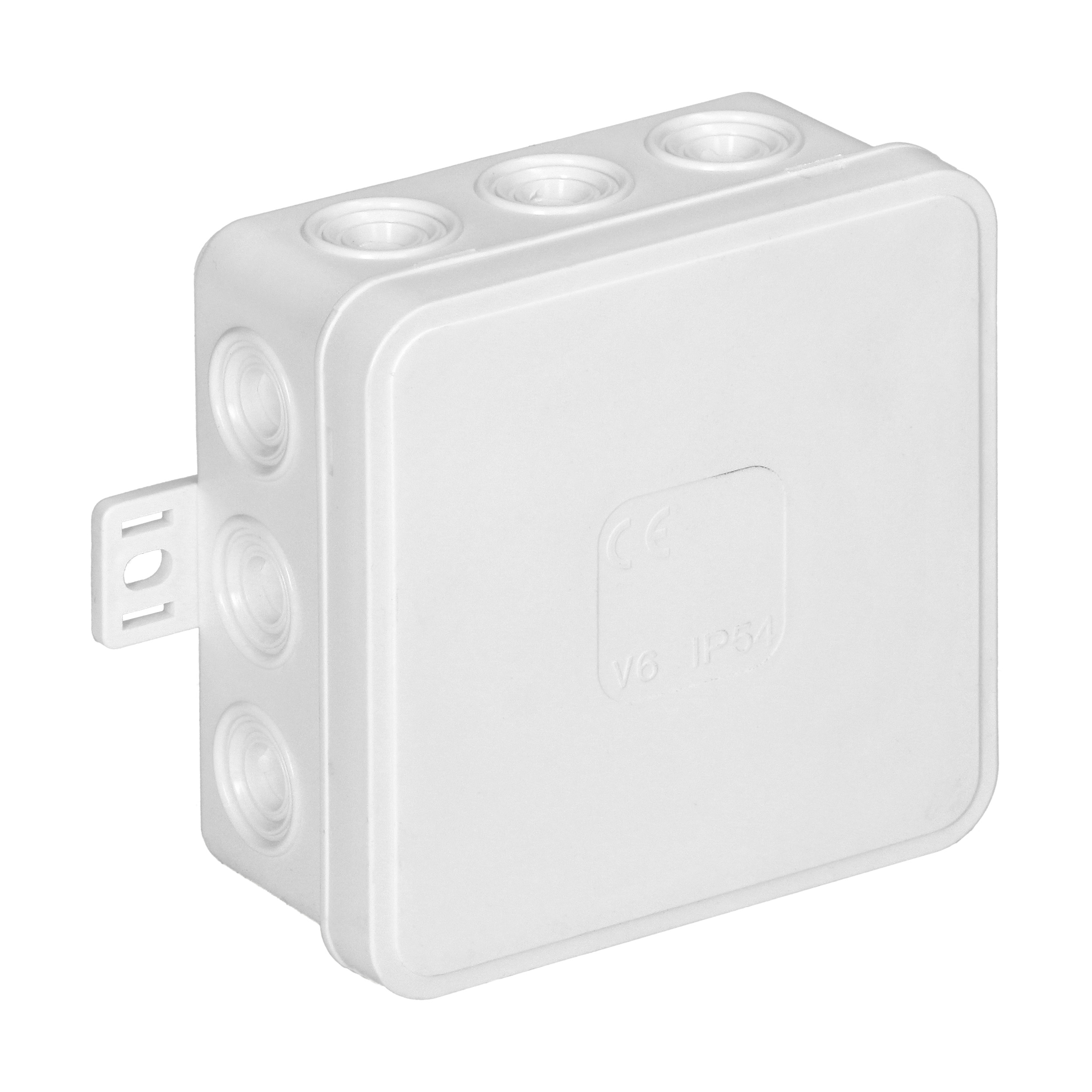 Orno Cutie de distribuție IP54 albă 12 intrări 85x85x41mm