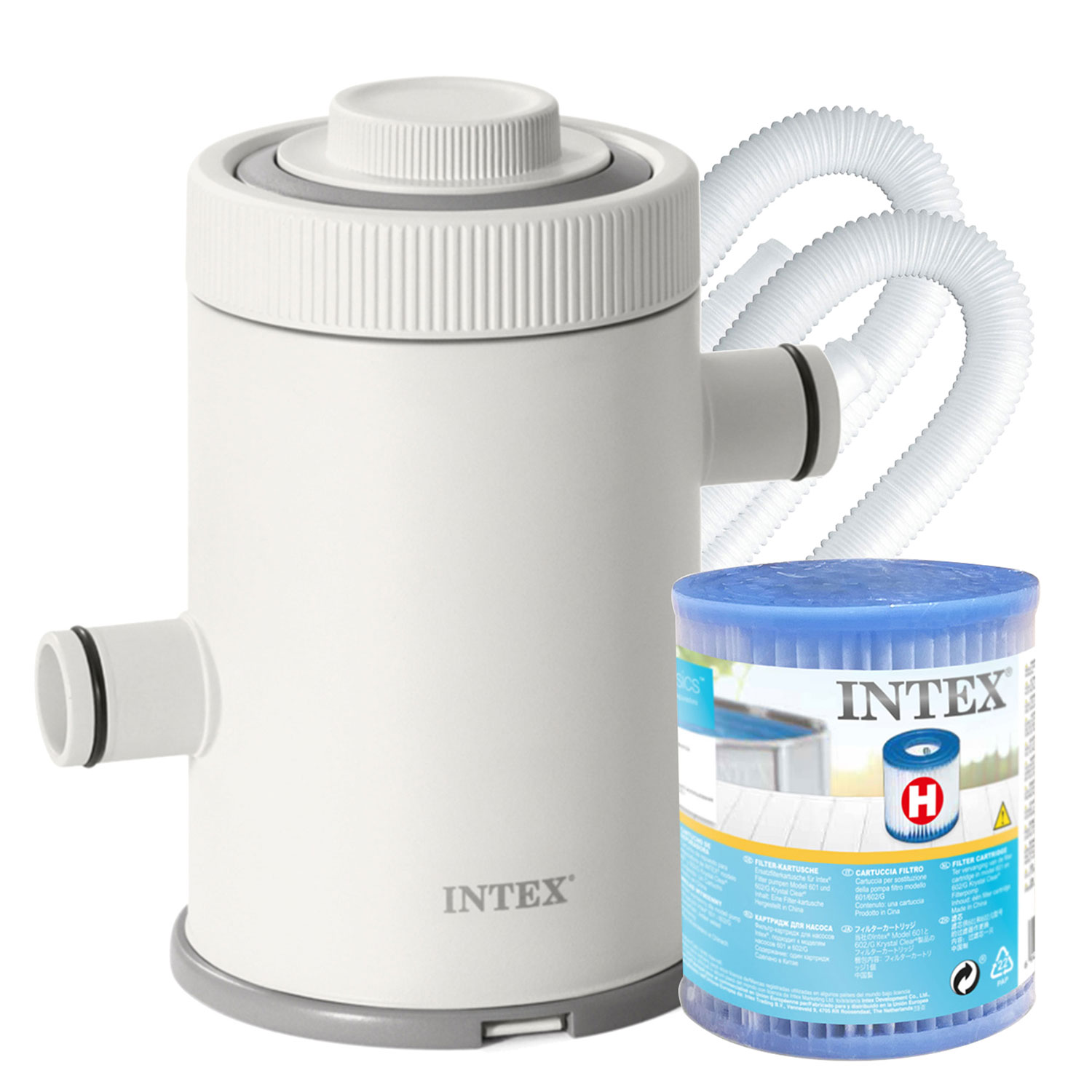 Pompa de filtrare pentru piscine de grădină 1250 l/h INTEX 26602
