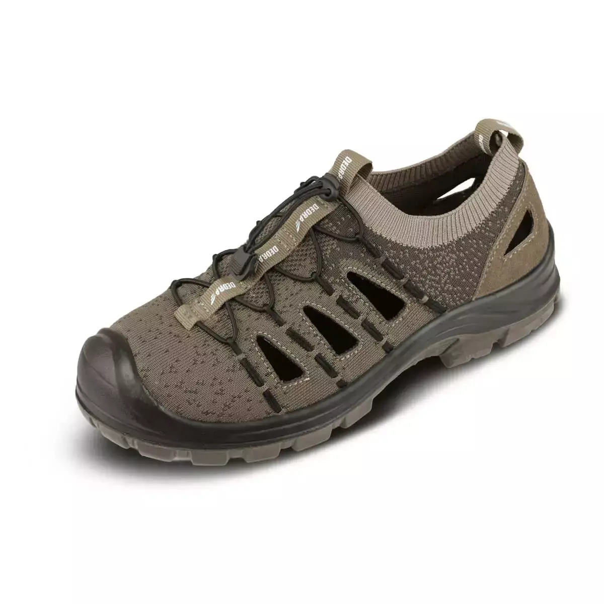 DEDRA Pantofi de muncă D4Z, textil, mărimea 39, cat,O1 SRC BH9D4Z-39 Farba: Hnedá, Veľkosť: 47