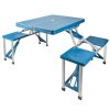 Masă de camping pliabilă cu scaune