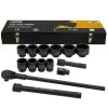 Set de Unele de Impact JCB 1" Cr-Mo 6-Șuruburi 15 PCS 36-80mm
