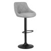 Set bar 2 scaune Nerra gri