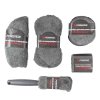 Set de accesorii pentru spălarea mașinii din microfibră, 9 piese