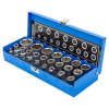 FORSAGE Set de accesorii pentru cheie cu piese hexagonale de impact 25 elemente 1/4" 1/2" 4-32mm