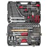 Set de scule cu biți, accesorii, chei cu rachetă 1/4" 1/2" 139 bucăți în cutie