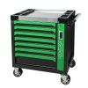 tool cabinet workbench trolley 7 drawers metal