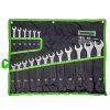 zestaw kluczy plasko oczkowych 18el
