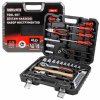 Set de unelte cu chei cu click 36 piese