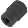 Adaptor 1/2" 20mm (hexagonal)